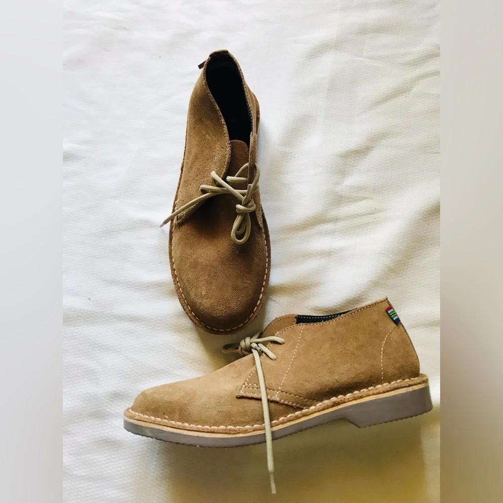 VELDSKOEN‎ Men's Tan Suede Shoes